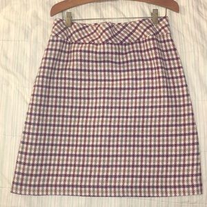 Wool pencil skirt